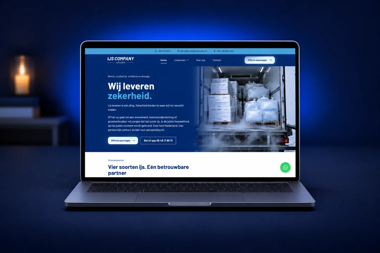 IJs Company IJmuiden: website