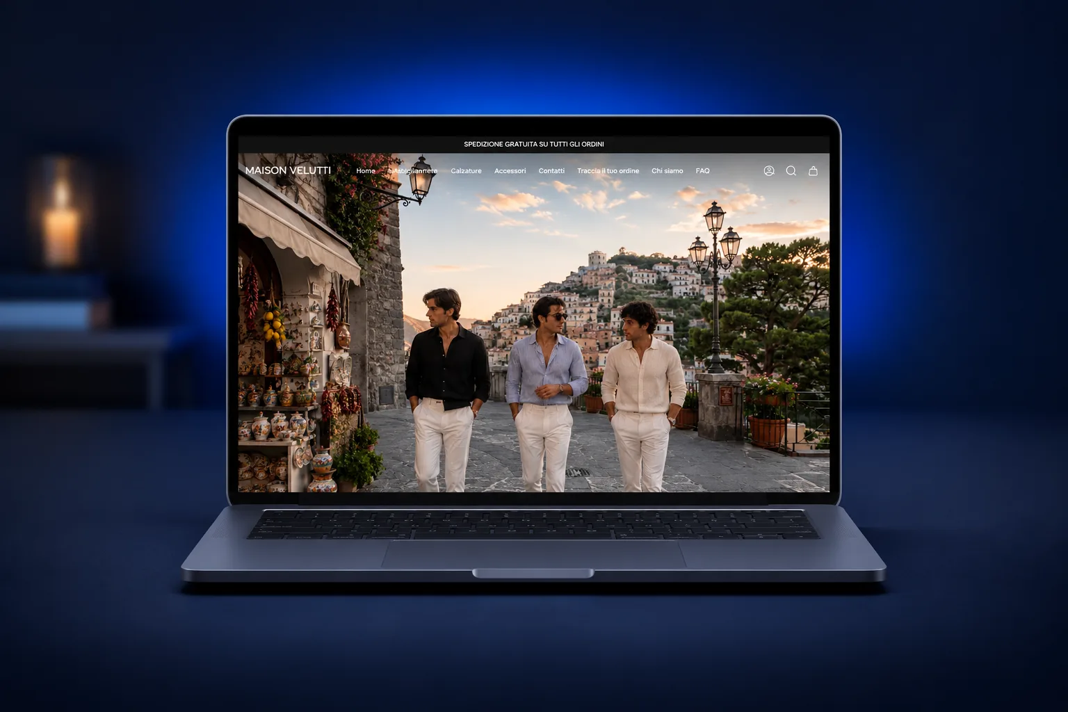 Maison Velutti: website
