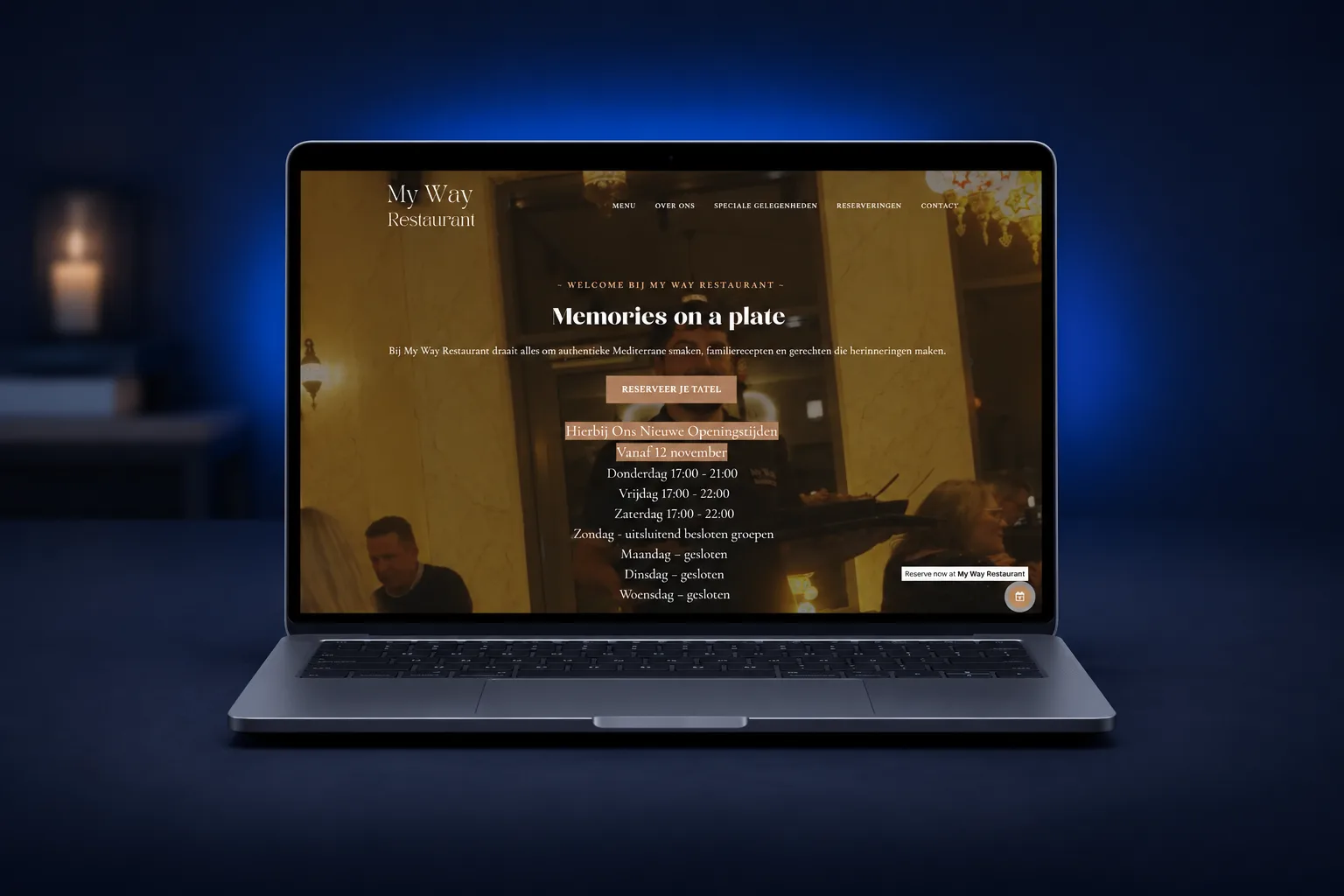 MyWay Restaurant: website